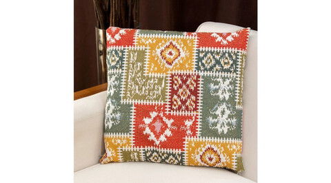 Perna decorativa, Subo, 15x45x15 cm, Amestec bumbac, Galben