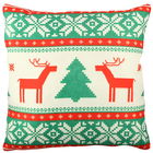 Perna decorativa, A11831, 43x43 cm, 50% Bumbac / 50% Poliester, Multicolor