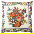 Perna decorativa, A11839, 43x43 cm, 50% Bumbac / 50% Poliester, Multicolor