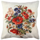 Perna decorativa, A11852, 43x43 cm, 50% Bumbac / 50% Poliester, Multicolor
