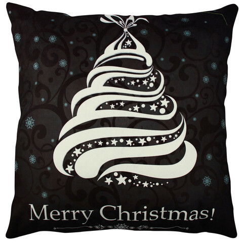 Perna decorativa, A11865, 43x43 cm, 50% Bumbac / 50% Poliester, Multicolor