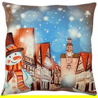 Perna decorativa, A11887, 43x43 cm, 50% Bumbac / 50% Poliester, Multicolor