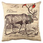 Perna decorativa, A11909, 43x43 cm, 50% Bumbac / 50% Poliester, Multicolor