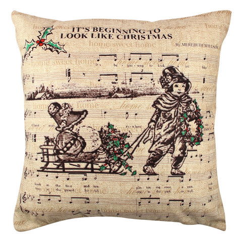 Perna decorativa, A11914, 43x43 cm, 50% Bumbac / 50% Poliester, Multicolor