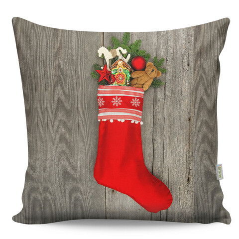 Perna decorativa, A12939, 43x43 cm, 50% Bumbac / 50% Poliester, Multicolor