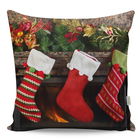 Perna decorativa, A12942, 43x43 cm, 50% Bumbac / 50% Poliester, Multicolor