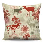 Perna decorativa, A12944, 43x43 cm, 50% Bumbac / 50% Poliester, Multicolor