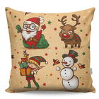 Perna decorativa, A12945, 43x43 cm, 50% Bumbac / 50% Poliester, Multicolor
