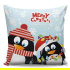 Perna decorativa, A12946, 43x43 cm, 50% Bumbac / 50% Poliester, Multicolor