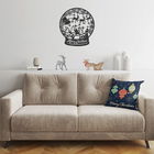 Perna decorativa, A12949, 43x43 cm, 50% Bumbac / 50% Poliester, Multicolor