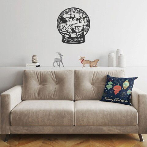 Perna decorativa, A12949, 43x43 cm, 50% Bumbac / 50% Poliester, Multicolor