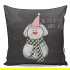Perna decorativa, A12952, 43x43 cm, 50% Bumbac / 50% Poliester, Multicolor