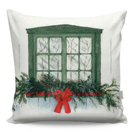 Perna decorativa, A12955, 43x43 cm, 50% Bumbac / 50% Poliester, Multicolor
