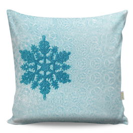Perna decorativa, A12959, 43x43 cm, 50% Bumbac / 50% Poliester, Multicolor