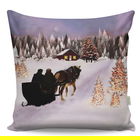 Perna decorativa, A12970, 43x43 cm, 50% Bumbac / 50% Poliester, Multicolor