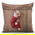 Perna decorativa, A12973, 43x43 cm, 50% Bumbac / 50% Poliester, Multicolor