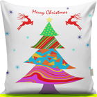 Perna decorativa, A12983, 43x43 cm, 50% Bumbac / 50% Poliester, Multicolor
