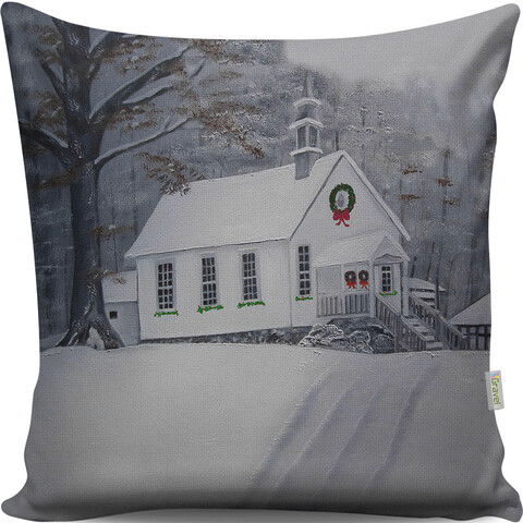Perna decorativa, A12989, 43x43 cm, 50% Bumbac / 50% Poliester, Multicolor