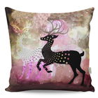 Perna decorativa, A12987, 43x43 cm, 50% Bumbac / 50% Poliester, Multicolor