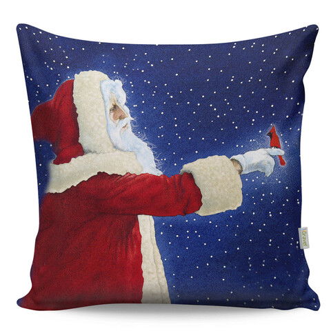 Perna decorativa, A12995, 43x43 cm, 50% Bumbac / 50% Poliester, Multicolor