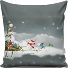 Perna decorativa, A13007, 43x43 cm, 50% Bumbac / 50% Poliester, Multicolor
