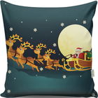 Perna decorativa, A13011, 43x43 cm, 50% Bumbac / 50% Poliester, Multicolor