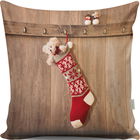 Perna decorativa, A13025, 43x43 cm, 50% Bumbac / 50% Poliester, Multicolor