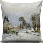 Perna decorativa, A13026, 43x43 cm, 50% Bumbac / 50% Poliester, Multicolor
