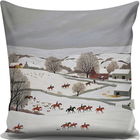 Perna decorativa, A13032, 43x43 cm, 50% Bumbac / 50% Poliester, Multicolor
