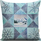 Perna decorativa, A13044, 43x43 cm, 50% Bumbac / 50% Poliester, Multicolor