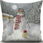 Perna decorativa, A13081, 43x43 cm, 50% Bumbac / 50% Poliester, Multicolor