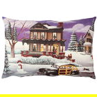 Perna decorativa, A50838, 33x48 cm, 50% Bumbac / 50% Poliester, Multicolor