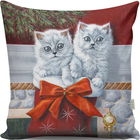 Perna decorativa, A13063, 43x43 cm, 50% Bumbac / 50% Poliester, Multicolor