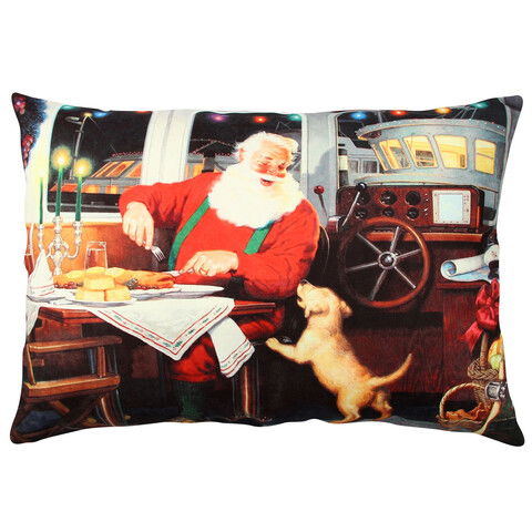 Perna decorativa, A50847, 33x48 cm, 50% Bumbac / 50% Poliester, Multicolor