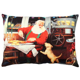 Perna decorativa, A50847, 33x48 cm, 50% Bumbac / 50% Poliester, Multicolor
