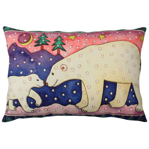 Perna decorativa, A50850, 33x48 cm, 50% Bumbac / 50% Poliester, Multicolor