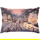 Perna decorativa, A50902, 33x48 cm, 50% Bumbac / 50% Poliester, Multicolor