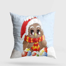 Perna decorativa, YY202327, 43x43 cm, 50% Bumbac / 50% Poliester, Multicolor