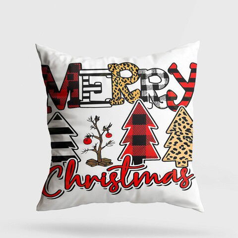 Perna decorativa, YY202330, 43x43 cm, 50% Bumbac / 50% Poliester, Multicolor