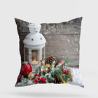 Perna decorativa, YY20234, 43x43 cm, 50% Bumbac / 50% Poliester, Multicolor