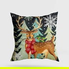 Perna decorativa, YY202352, 43x43 cm, 50% Bumbac / 50% Poliester, Multicolor