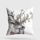 Perna decorativa, YY202371, 43x43 cm, 50% Bumbac / 50% Poliester, Multicolor
