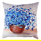 Perna decorativa, A10212, 43x43 cm, 50% Bumbac / 50% Poliester, Multicolor