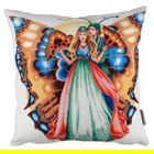 Perna decorativa, A10803, 43x43 cm, 50% Bumbac / 50% Poliester, Multicolor