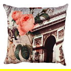 Perna decorativa, A10839, 43x43 cm, 50% Bumbac / 50% Poliester, Multicolor