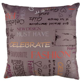 Perna decorativa, A10846, 43x43 cm, 50% Bumbac / 50% Poliester, Multicolor