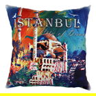 Perna decorativa, A10852, 43x43 cm, 50% Bumbac / 50% Poliester, Multicolor