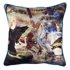 Perna decorativa, A10967, 43x43 cm, 50% Bumbac / 50% Poliester, Multicolor
