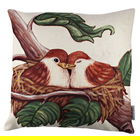 Perna decorativa, A10990, 43x43 cm, 50% Bumbac / 50% Poliester, Multicolor
