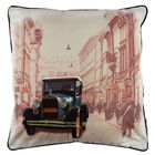 Perna decorativa, A11058, 43x43 cm, 50% Bumbac / 50% Poliester, Multicolor